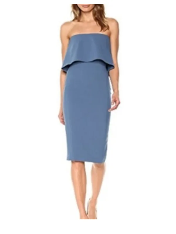Likely Driggs Slate Blue Midi Dress size 2 - Image 3