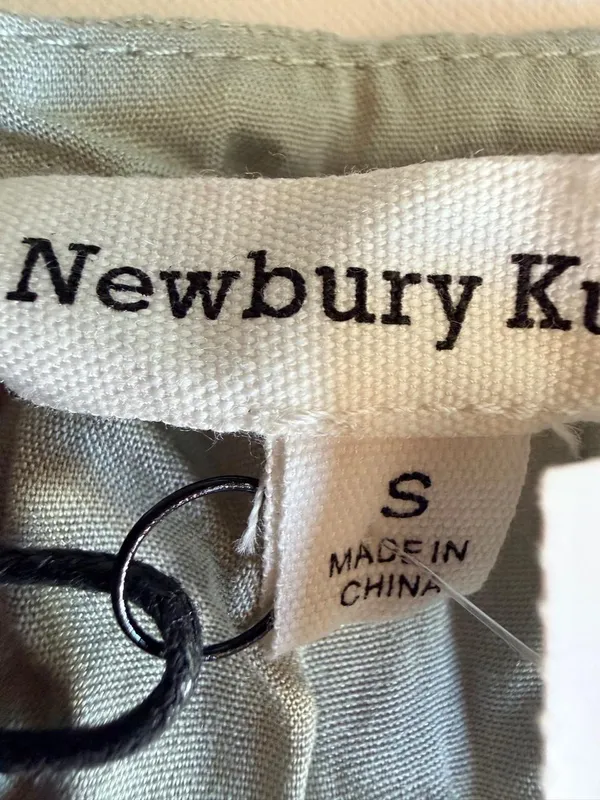 NWT Newbury Kustom Sage Ruffle Mini Dress Size Small - Image 7
