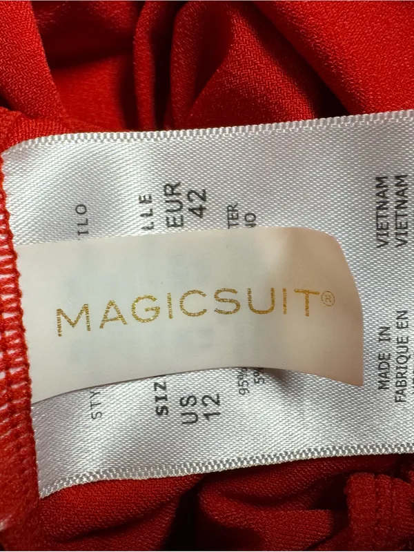 Magicsuit Red Tankini Top – Size 12 (EUC) - Image 6