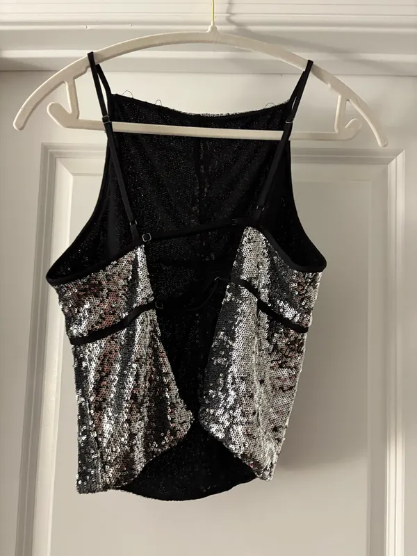 Free People Sequin Top Tank - Image 3