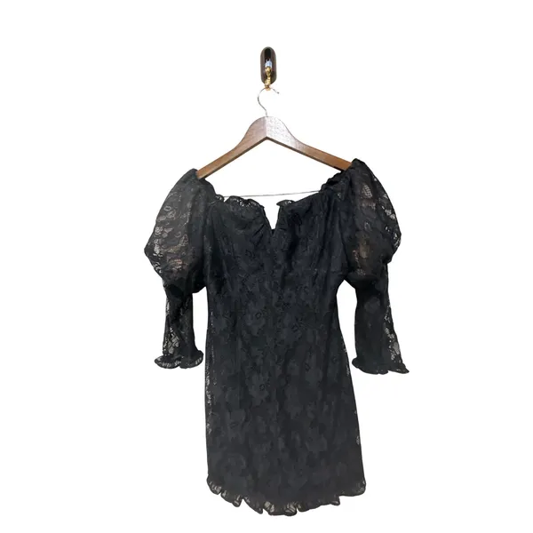 Endless Rose‎ Off the Shoulder Fitted Mini Dress Size Medium - Image 2