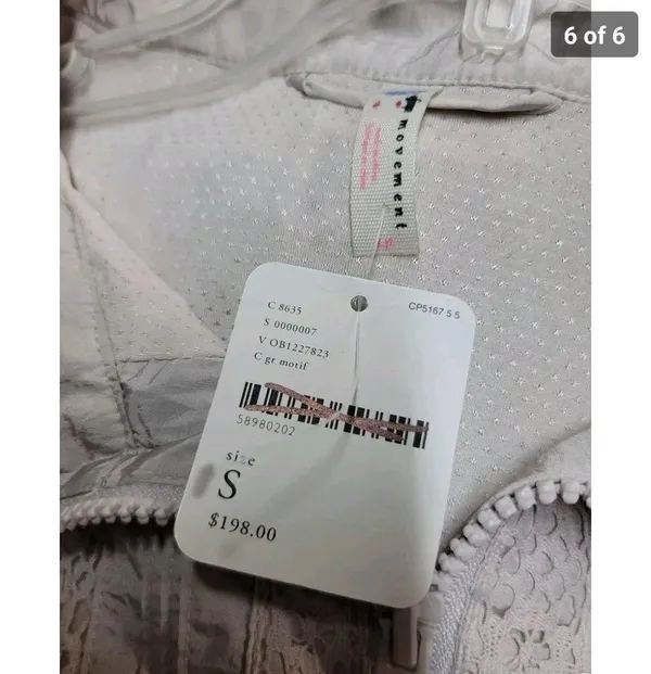 Free People Movement Oh Hey Applique Jacket Size S - Image 6