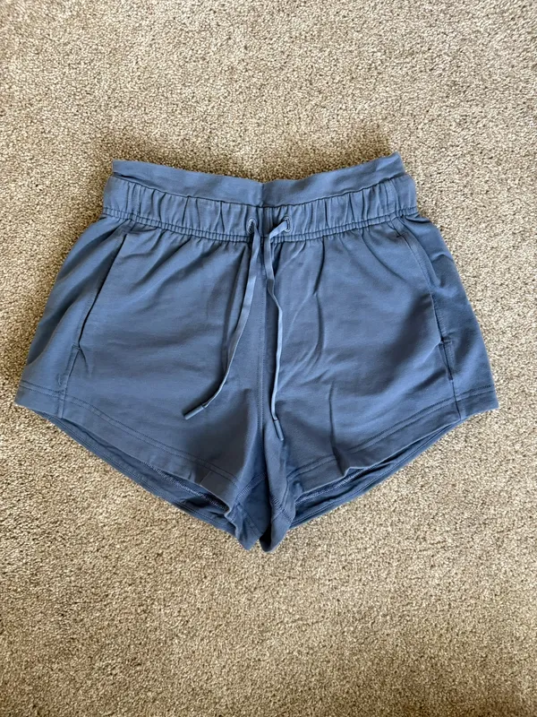 Lululemon Inner Glow High-Rise Short 3” Oasis Blue 4 - Image 2