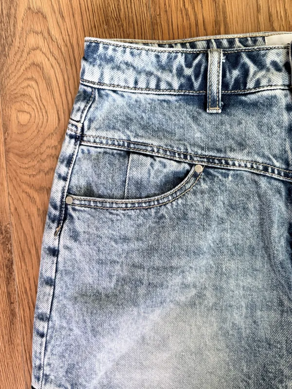 & Other Stories Acid wash shorts - Image 2