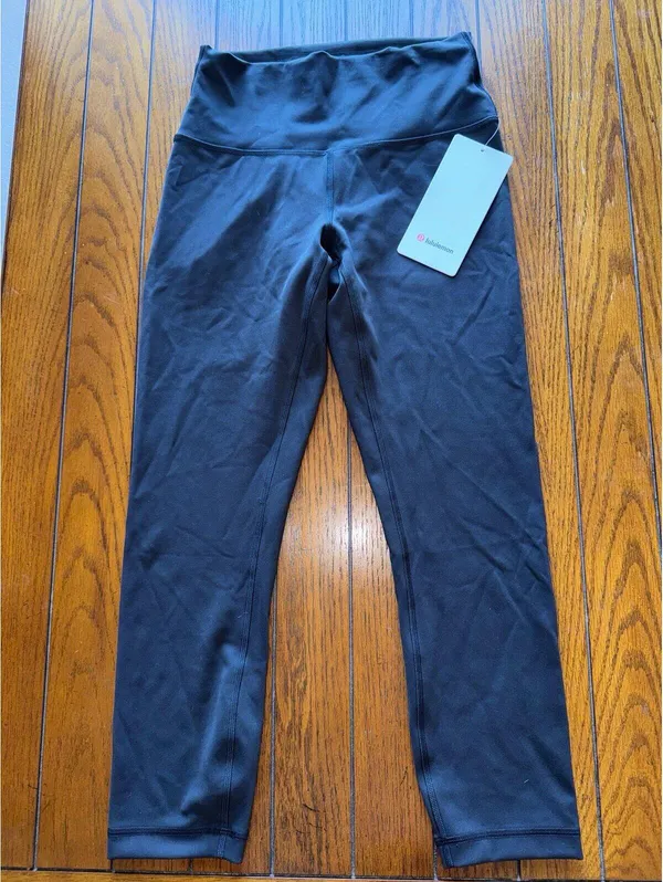 Lululemon Wunder Train High Rise 23” Black Size 6 NWT - Image 3