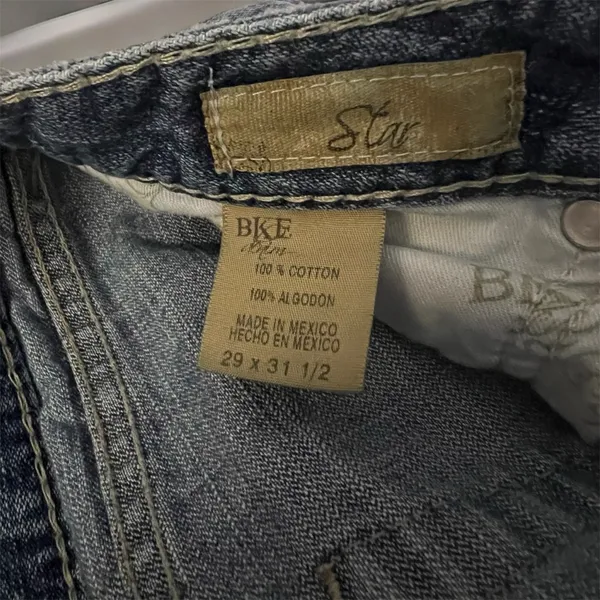 BKE Denim Blue Wide Leg Jeans #BB4 - Image 3