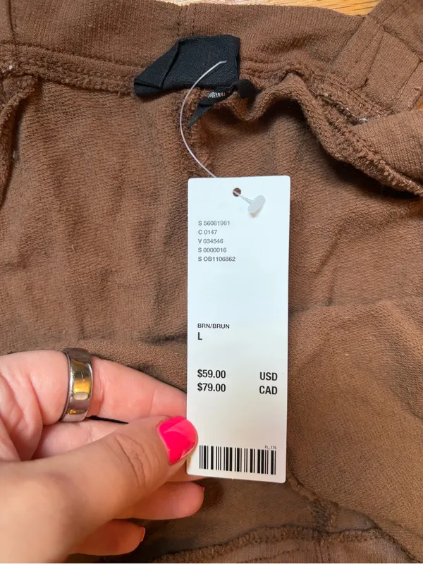 Out From Under Jamie Square Neck Jumpsuit in brown size large - Image 7