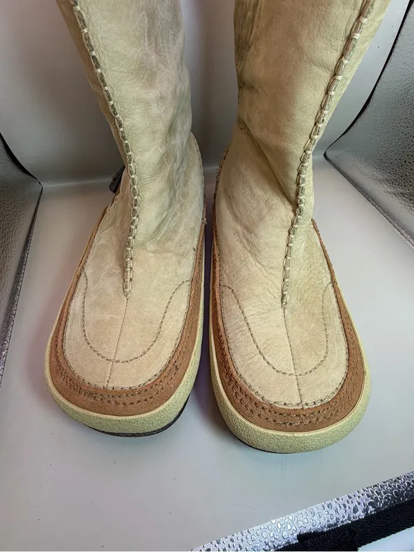 Merrell Spirit Tibet Timber Boots Womens 8 Shearling Leather Winter - Image 11