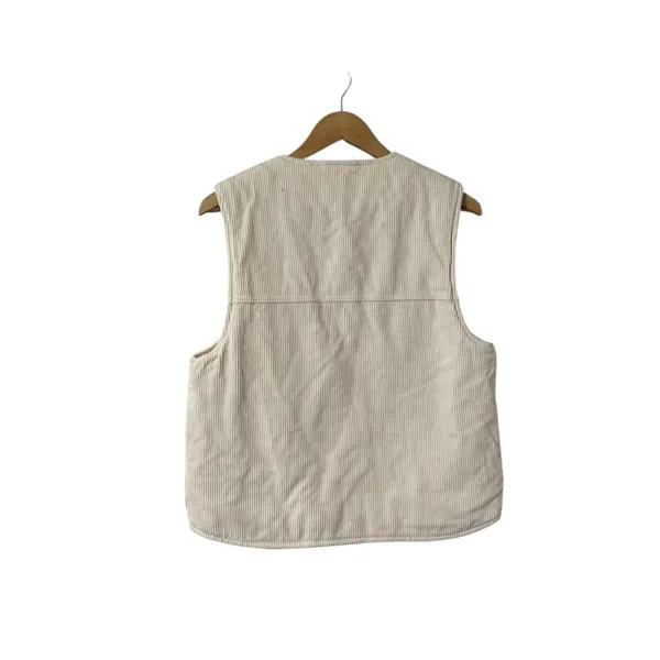 ARITZIA Tna Corduroy Down Sleeveless Puffer Vest Jacket - Image 4