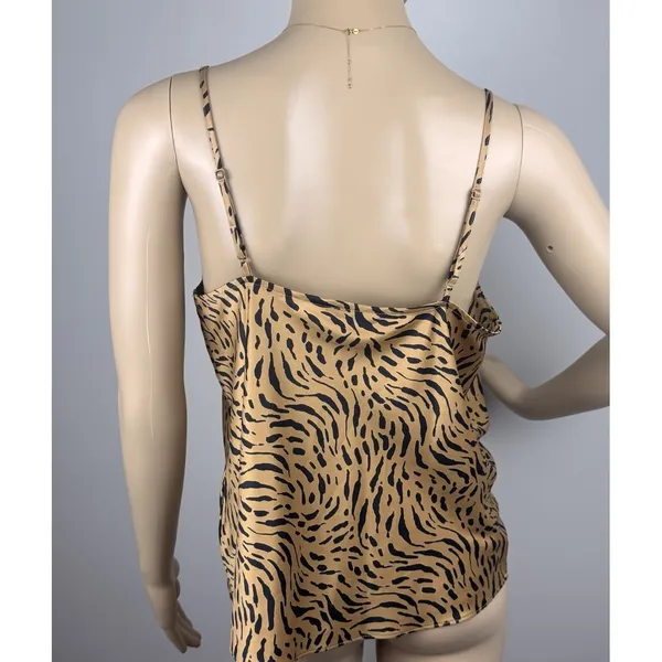 Nine West women's‎ Cowlneck Satin Cami medium - Image 2