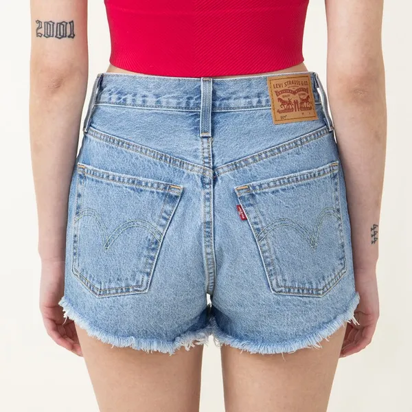 LEVI’S 501 High Rise Denim Shorts NWT - Image 2