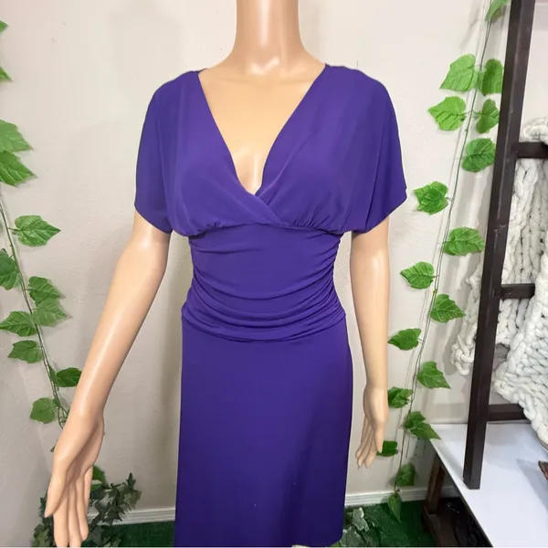 Enfocus Studio Elegant Purple Women's Dress - Image 7