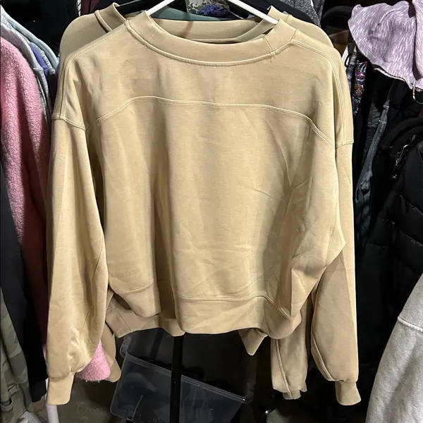 88. Lululemon Softstreme Perfectly Oversized Cropped Crew - Image 2
