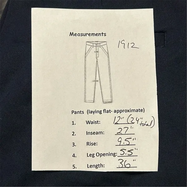 H&M Women's Navy Blue Dress Pants Size 2 Straight Leg Workwear‎ - Image 13