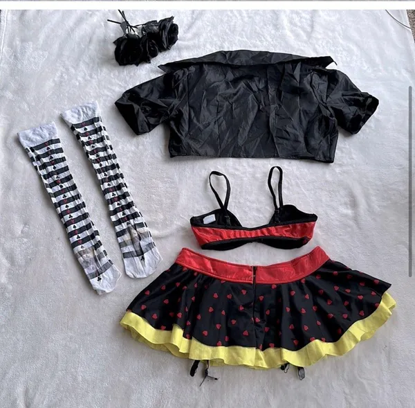 Leg Avenue Discontinued Queen Of Hearts Costume - Image 3