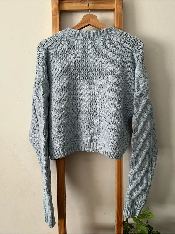Free People Bonfire Cable Knit cardigan - Image 3