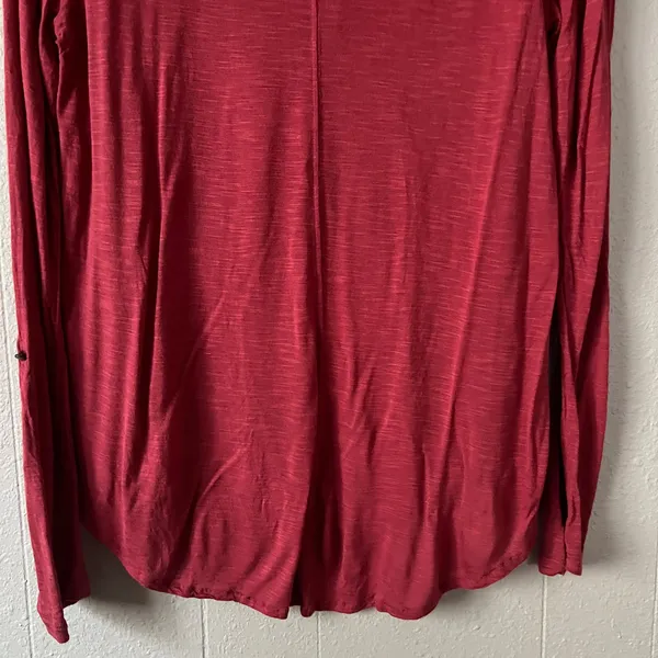 Vintage Lucky Brand Womens Floral Top Large Y2K Grunge Boho Indie Stretch Casual - Image 9