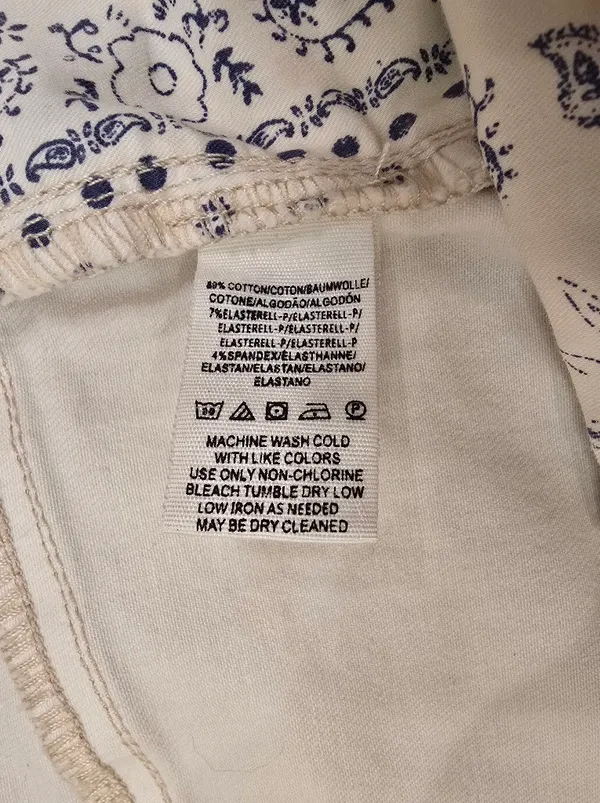 We The Free Wide Leg Crop Pants Cream Size 35 - Image 7