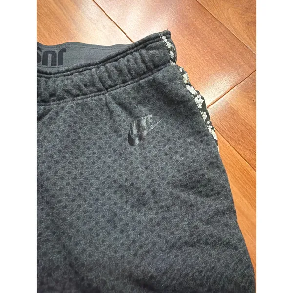 Nike x Liberty Tech SweatPants Jogger Charcoal Grey‎ Floral Stripe Textured S - Image 3