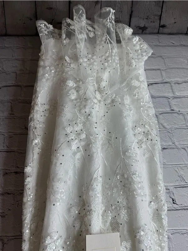 NWT Mac Duggal white lace - Image 9