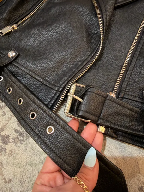 ZARA Leather Jacket - Image 3