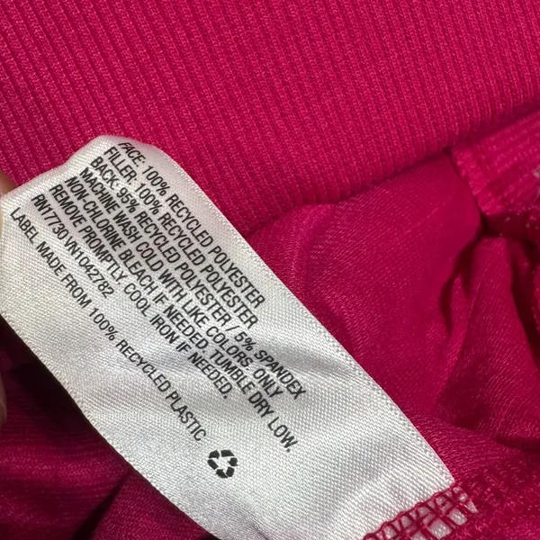 A New Day Womens Ribbed Knit High Waisted Jogger Pants -‎ Magenta Medium - Image 8