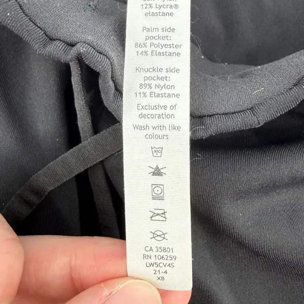 Lululemon Keep‎ Moving Jogger Sweatpants Black Women 8 W5CV4S Luxtreme Pockets - Image 6
