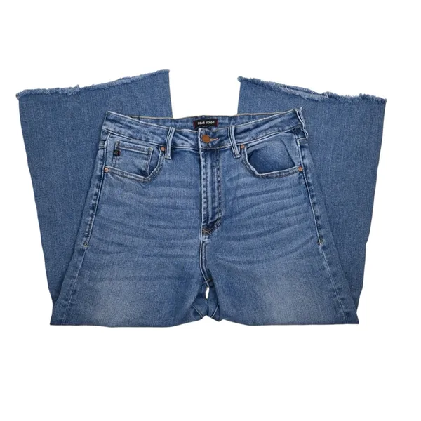 Dear John Women's 28 Audrey Cropped Wide Leg Jean - Image 4