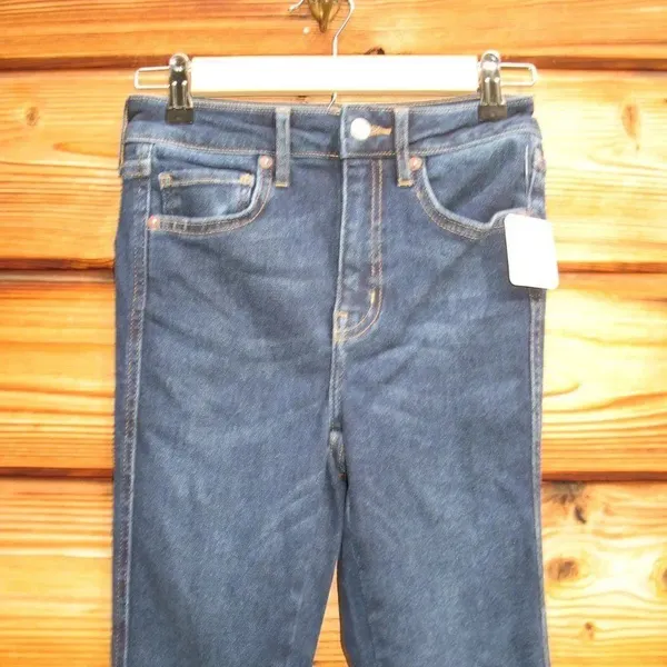 NWT Free People High Waist Raw Hem Skinny Jeans - Image 5