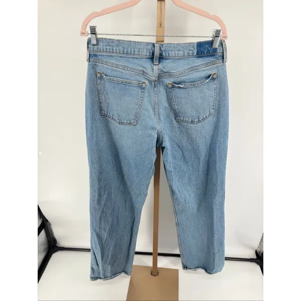 Abercrombie The baggy low rise curve love jeans size 6L - Image 4