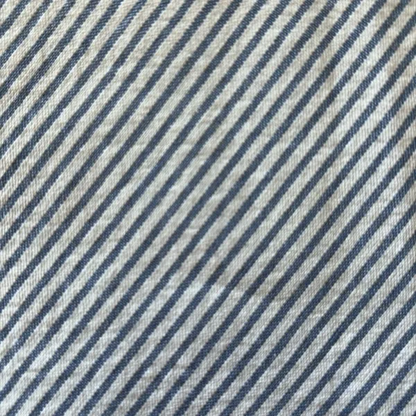 Ann Taylor Blue and White 100% cotton seersucker fit in flare skirt - Image 4