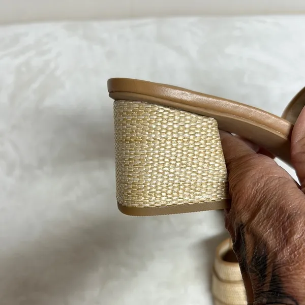 A New Day Women's Tan Slide Sandals - Image 5