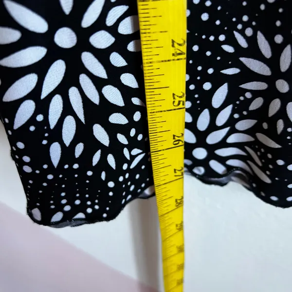 Vintage Y2K Floral Maxi‎ Skirt Boho Cottagecore Grunge Fairycore 2000s XL - Image 4