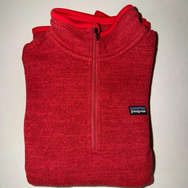Women’s Patagonia Better Sweater Red Medium - Image 2