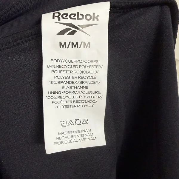 Reebok Women's Sz M Black Skortini Workout Skort With Inner Short NWT Gym Tennis - Image 4