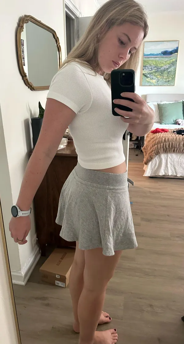 Anthropologie Sweat skirt - Image 2
