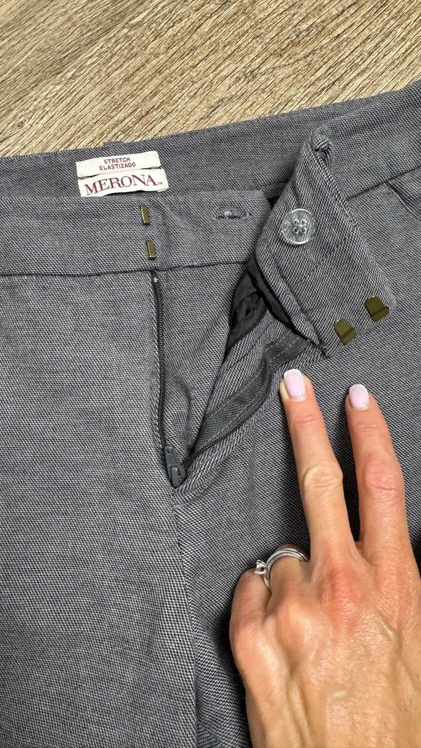 Merona grey trousers Size 6 #trousers #womenwear - Image 2