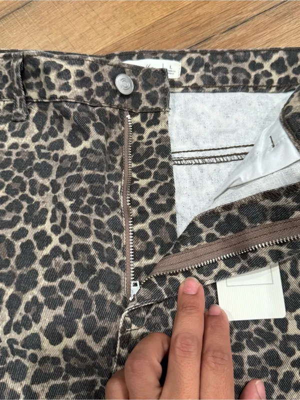 Active USA Leopard Print Mini Skirt - Image 9