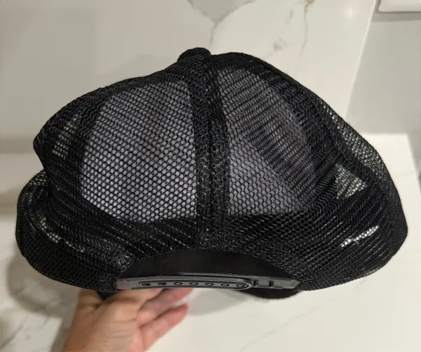 Free People Corduroy black trucker hat - Image 2