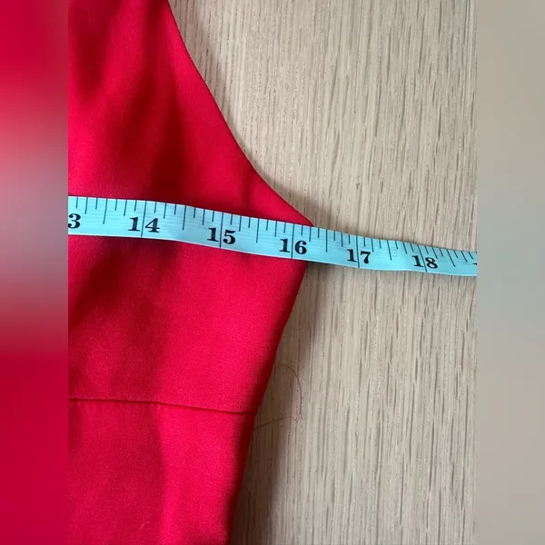 Super Down Revolve Dixie Backless Red Dress Size Medium 2048 - Image 6