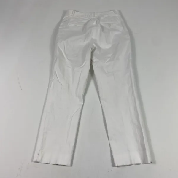 Ralph Lauren Golf Pants Womens 6 White Stretch Chino Trousers Cotton Spandex - Image 9