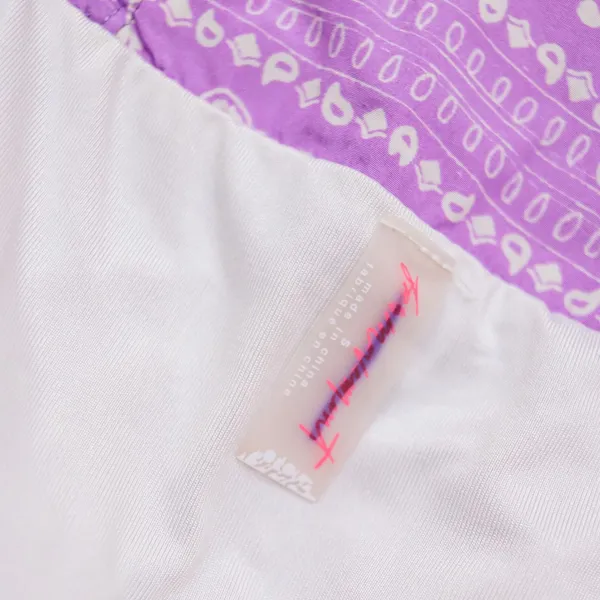 Free People Movement The Way Home Women‎ S Purple Paisley High Rise Shorts - Image 3