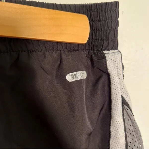 RBX Womens' Size Small Athletic Running Shorts Black Gray Mesh Side Style CR586 - Image 7
