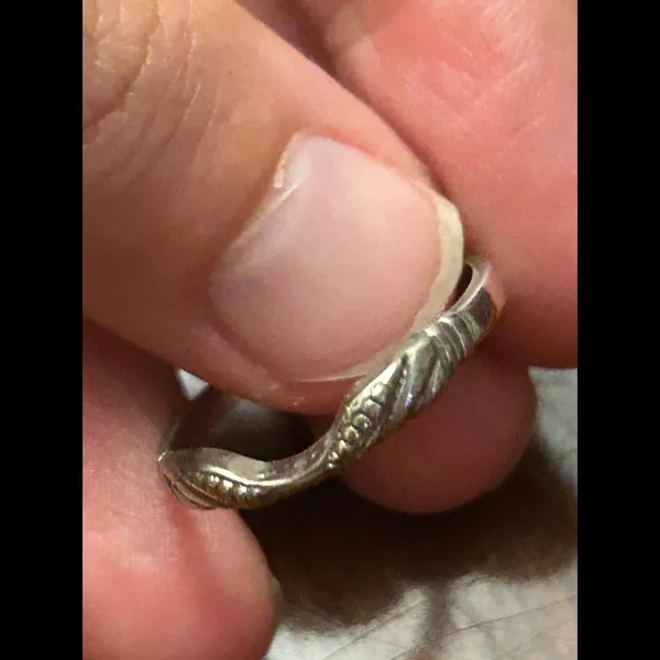 Ring band 925 sterling silver size 9.25 1.86 - Image 6