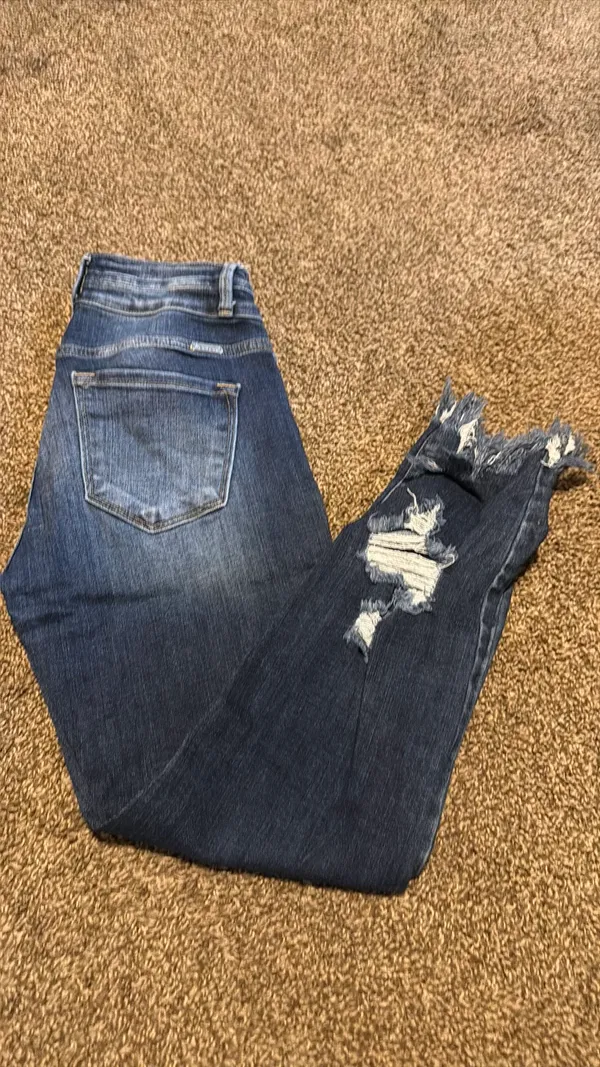 KanCan Mid-Rise Ankle Skinny Kurvy Size 27 - Image 2
