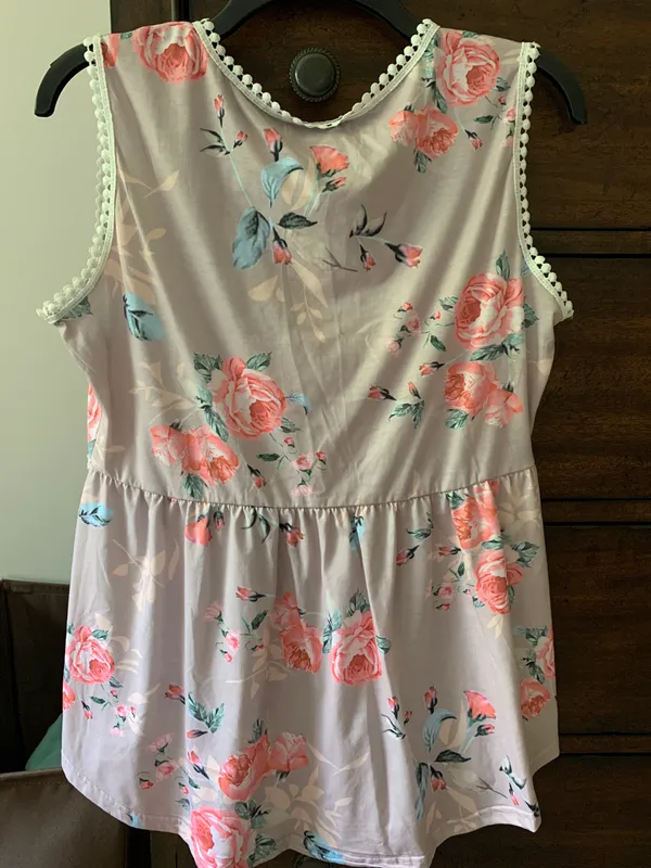 Floral Top Multi Size M - Image 2