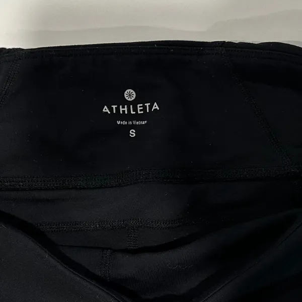 Athleta Capri S Black‎ Ruched Cropped - Size S. - Image 13