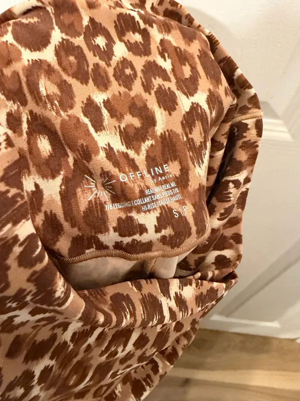 Cheetah Print Aerie Leggings OFFLINE by Crossover - Image 3