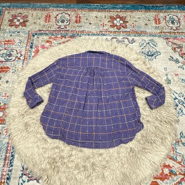 Free People Womens Break My Stride Button Up Shirt size small - Image 6