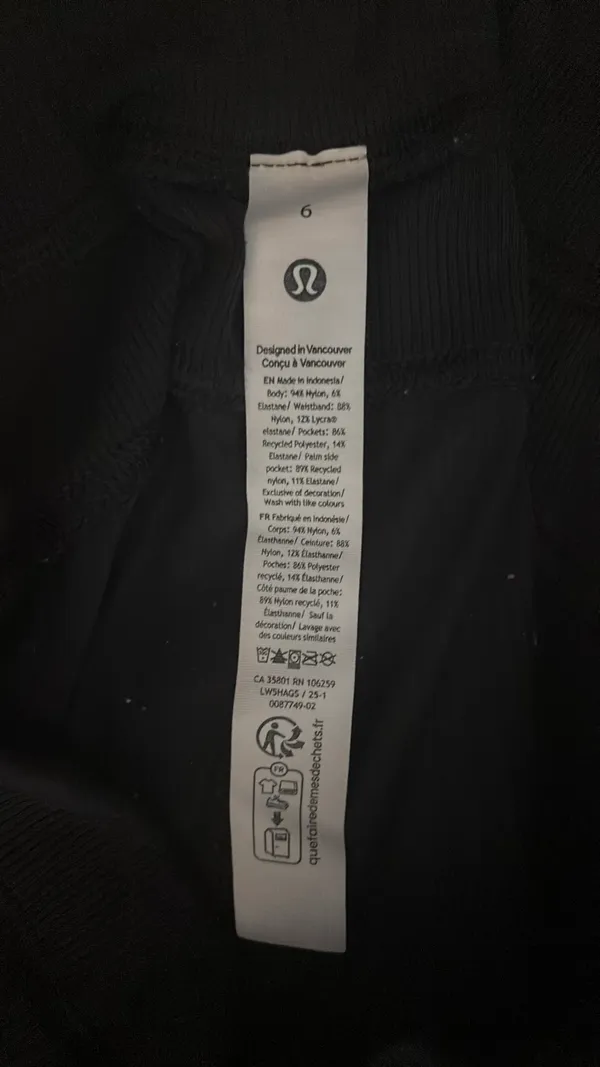 Lululemon Dance Joggers Studio Full-Length Mid-Rise 6 - Image 3